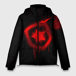 Куртка зимняя мужская Gambit: Black collection, цвет: 3D-красный