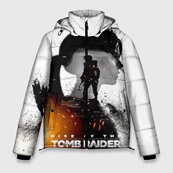 Куртка зимняя мужская Rise of the Tomb Raider 1, цвет: 3D-красный