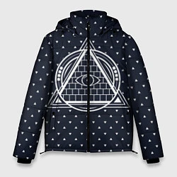 Куртка зимняя мужская Illuminati, цвет: 3D-черный