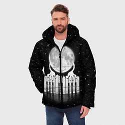 Куртка зимняя мужская Лунная мелодия, цвет: 3D-светло-серый — фото 2