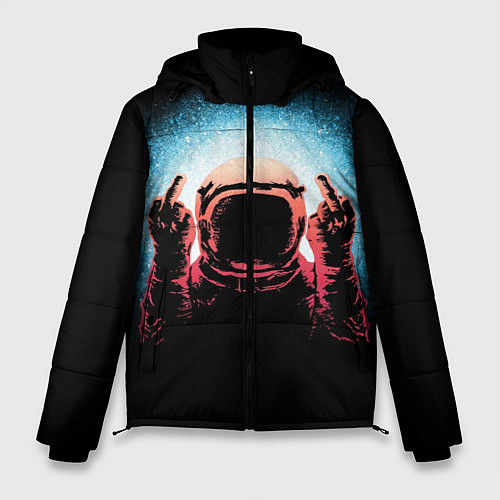 Мужская зимняя куртка Spaceman / 3D-Черный – фото 1