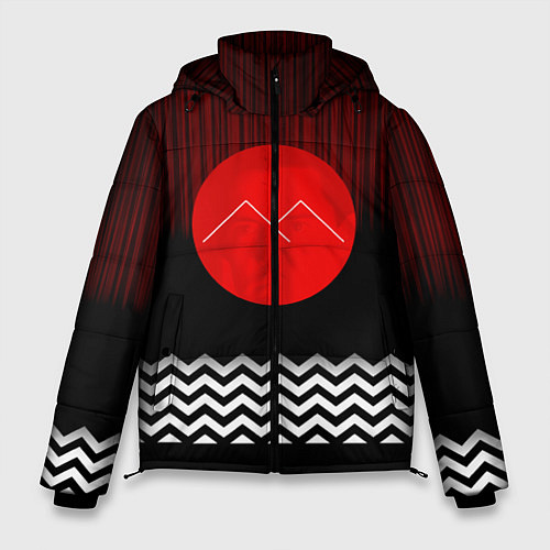 Мужская зимняя куртка Twin Peaks Sun / 3D-Черный – фото 1