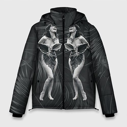 Мужская зимняя куртка Bjork / 3D-Черный – фото 1