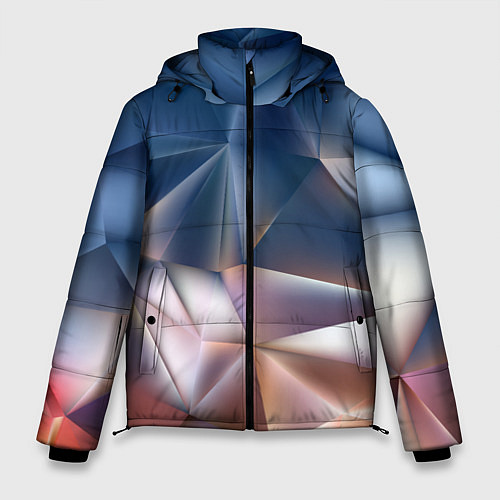 Мужская зимняя куртка Abstract / 3D-Черный – фото 1