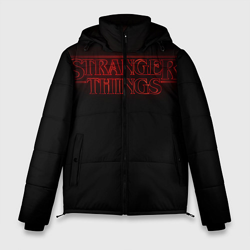 Мужская зимняя куртка Logo ST / 3D-Черный – фото 1