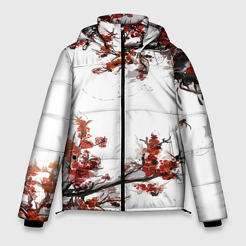 Мужская зимняя куртка САКУРА / 3D-Черный – фото 1