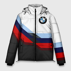 Куртка зимняя мужская BMW M SPORT, цвет: 3D-красный