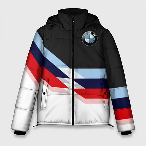 Мужская зимняя куртка BMW M SPORT / 3D-Черный – фото 1