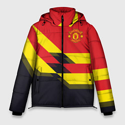 Куртка зимняя мужская Man UTD FC: Black style, цвет: 3D-черный