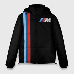Куртка зимняя мужская BMW BLACK COLLECTION БМВ, цвет: 3D-черный