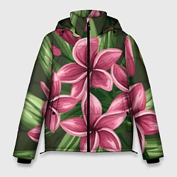 Куртка зимняя мужская Райский сад, цвет: 3D-черный