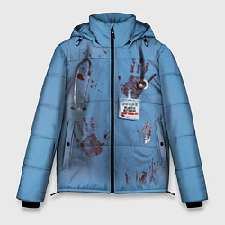 Куртка зимняя мужская Костюм врача кровь, цвет: 3D-светло-серый