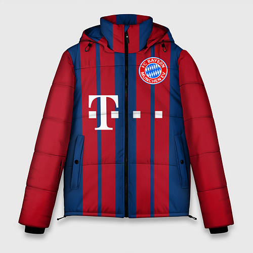 Мужская зимняя куртка Bayern FC: Original 2018 / 3D-Черный – фото 1