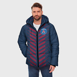 Куртка зимняя мужская FC PSG: Creative, цвет: 3D-черный — фото 2