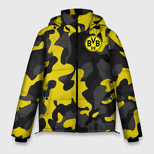 Мужская зимняя куртка Borussia 2018 Military Sport / 3D-Черный – фото 1