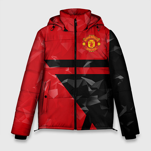 Мужская зимняя куртка FCMU: Red & Black Star / 3D-Черный – фото 1