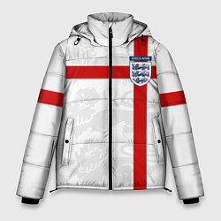 Куртка зимняя мужская Сборная Англии, цвет: 3D-светло-серый