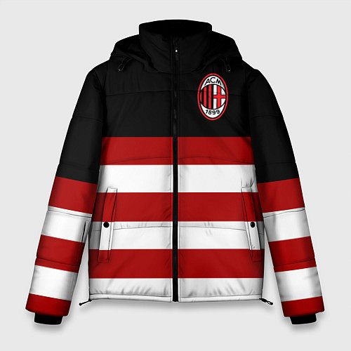 Мужская зимняя куртка АC Milan: R&W / 3D-Черный – фото 1