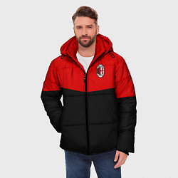 Куртка зимняя мужская АC Milan: R&B Sport, цвет: 3D-черный — фото 2