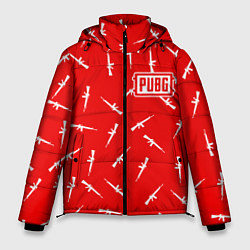 Куртка зимняя мужская PUBG: Red Weapon, цвет: 3D-черный