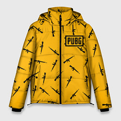 Куртка зимняя мужская PUBG: Yellow Weapon, цвет: 3D-черный