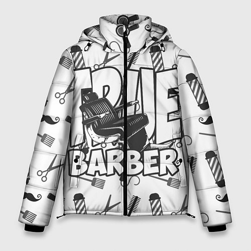 Мужская зимняя куртка True Barber / 3D-Черный – фото 1