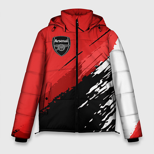 Мужская зимняя куртка FC Arsenal: Original / 3D-Черный – фото 1