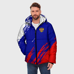 Куртка зимняя мужская RUSSIA SPORT, цвет: 3D-светло-серый — фото 2