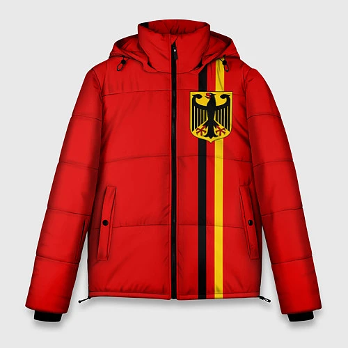 Мужская зимняя куртка Германия / 3D-Черный – фото 1