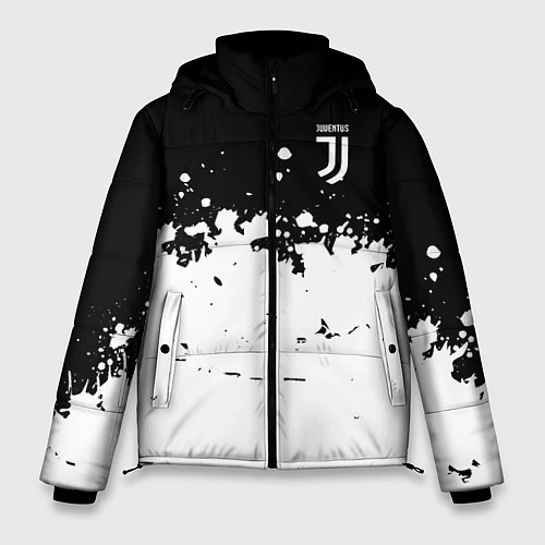 Мужская зимняя куртка FC Juventus Sport / 3D-Черный – фото 1