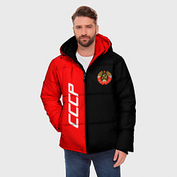 Куртка зимняя мужская СССР: Red Collection, цвет: 3D-черный — фото 2