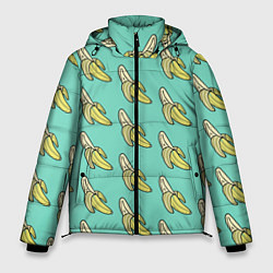 Куртка зимняя мужская Любитель бананов, цвет: 3D-черный