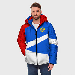 Куртка зимняя мужская Russia: Light Sport, цвет: 3D-черный — фото 2