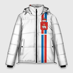 Куртка зимняя мужская Пермский край, цвет: 3D-черный
