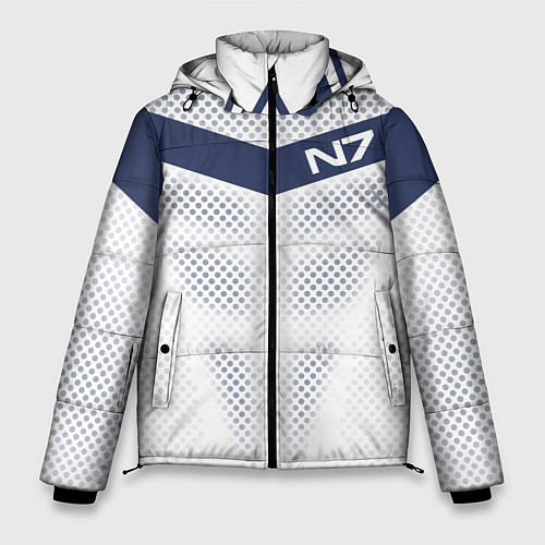 Мужская зимняя куртка N7: White Armor / 3D-Черный – фото 1
