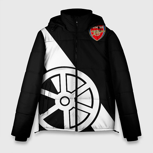 Мужская зимняя куртка FC Arsenal: Exclusive / 3D-Черный – фото 1