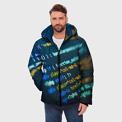 Куртка зимняя мужская Programming Collection, цвет: 3D-черный — фото 2
