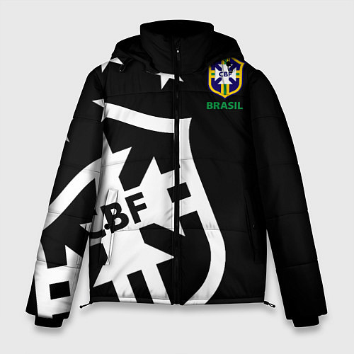 Мужская зимняя куртка Brazil Team: Exclusive / 3D-Черный – фото 1