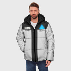 Куртка зимняя мужская RK900: Become Human, цвет: 3D-черный — фото 2