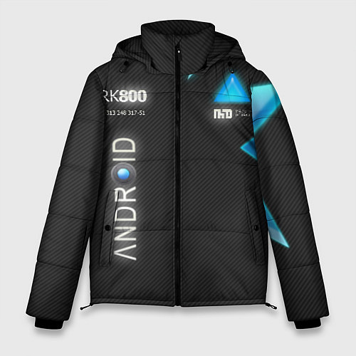Мужская зимняя куртка Detroit: Android RK800 / 3D-Черный – фото 1