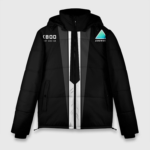 Мужская зимняя куртка RK800 Android Black / 3D-Черный – фото 1