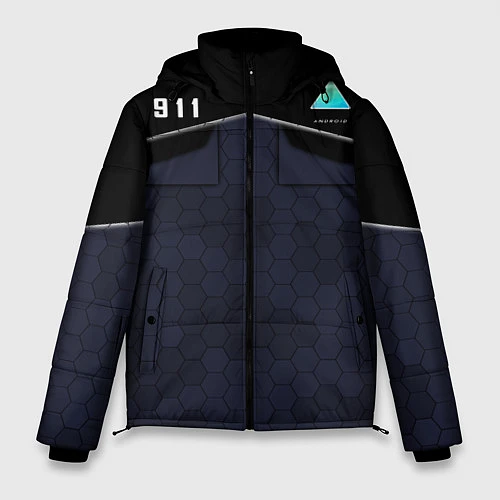 Мужская зимняя куртка Detroit: COP 911 / 3D-Черный – фото 1