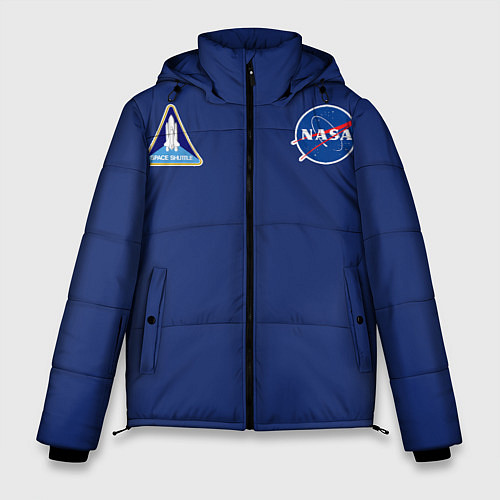 Мужская зимняя куртка NASA: Special Form / 3D-Черный – фото 1