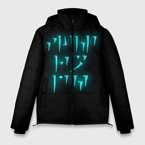 Мужская зимняя куртка TES: FUS RO DAH / 3D-Черный – фото 1