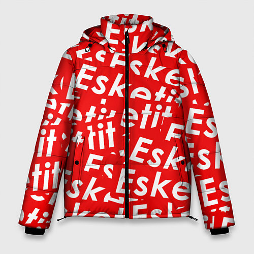 Мужская зимняя куртка Esketit Pattern / 3D-Черный – фото 1