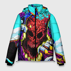 Куртка зимняя мужская CS:GO Hyper Beast, цвет: 3D-черный