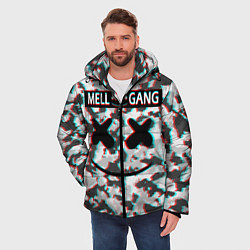 Куртка зимняя мужская Mell x Gang, цвет: 3D-черный — фото 2