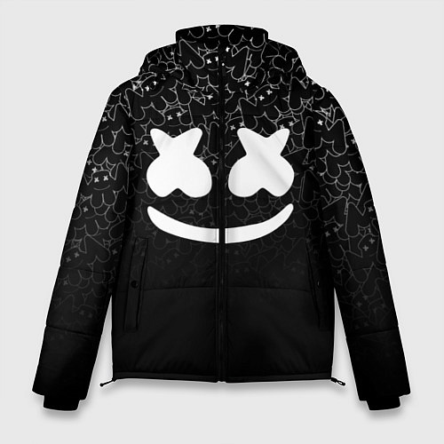 Мужская зимняя куртка Marshmello Black / 3D-Черный – фото 1