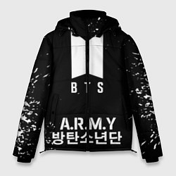 Мужская зимняя куртка BTS ARMY