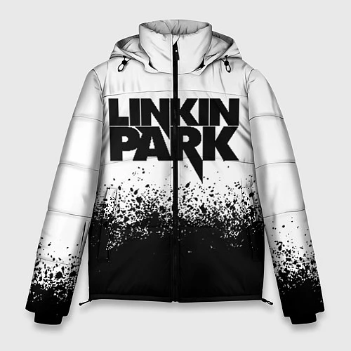 Мужская зимняя куртка LINKIN PARK / 3D-Черный – фото 1